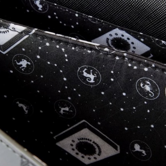 Loungefly Wednesday Addams Exclusive Nevermore Crossbody - Picture 4 of 5